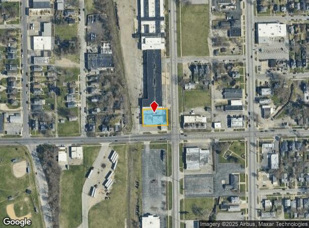  2215 S Main St, South Bend, IN Parcel Map