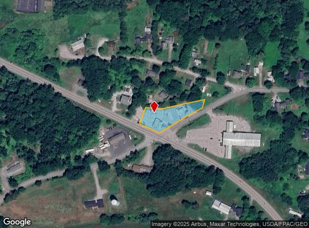  1789 Atlantic Hwy, Warren, ME Parcel Map