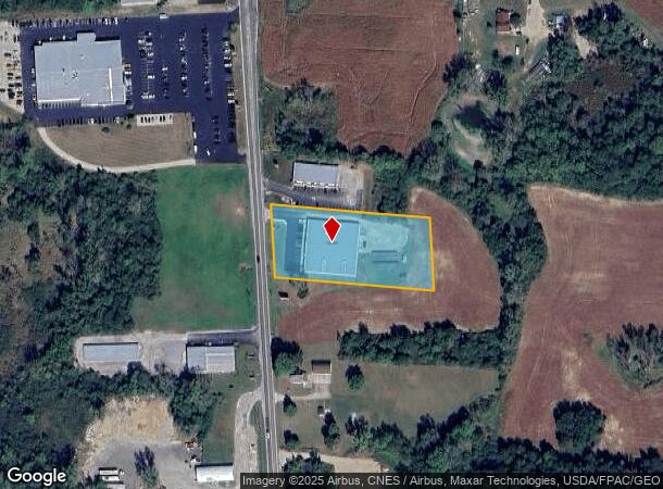 2551 Us Highway 68 S, Bellefontaine, OH Parcel Map