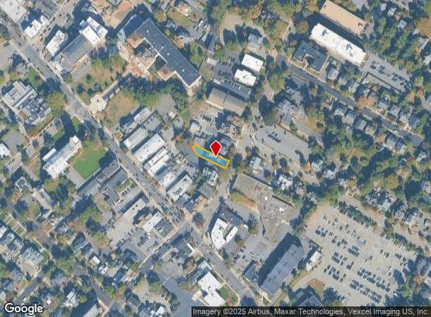 16 Elm St, Morristown, NJ Parcel Map