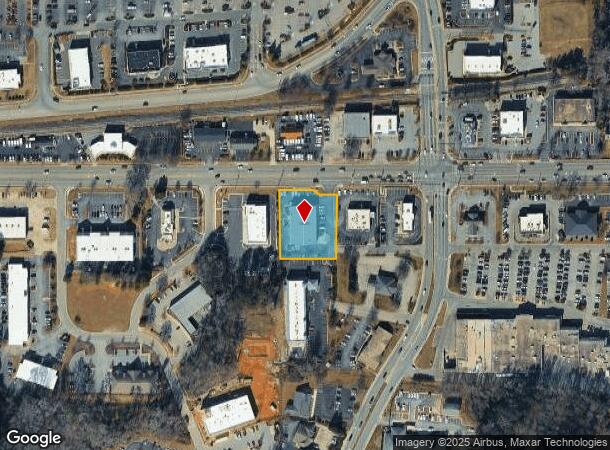 1280 N Main St, Fuquay Varina, NC Parcel Map