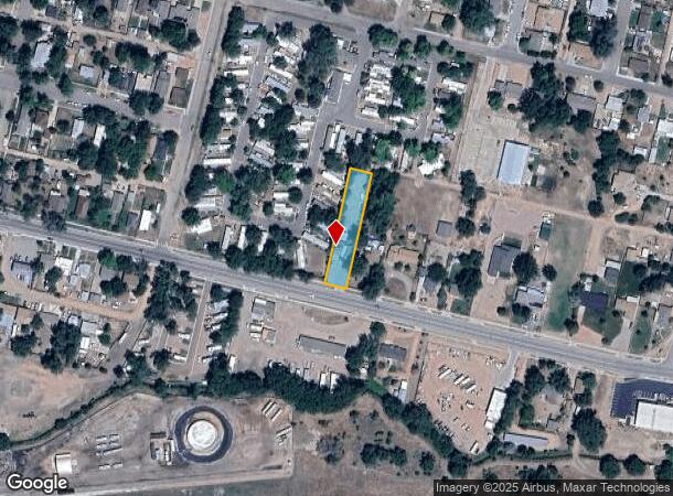  727 E Main St, Florence, CO Parcel Map