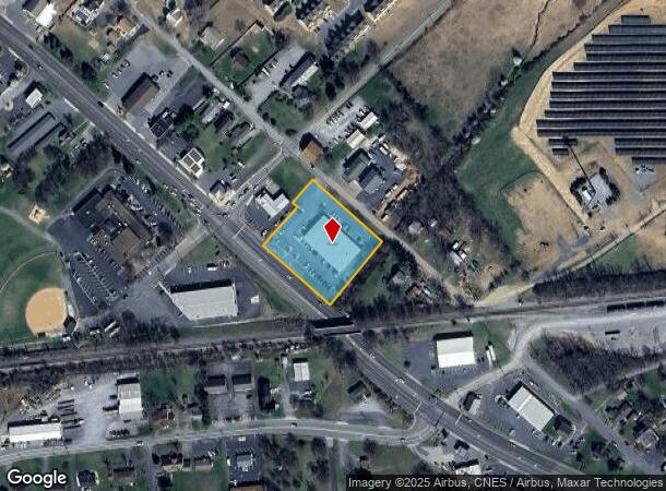  1782 Jefferson Hwy, Fishersville, VA Parcel Map