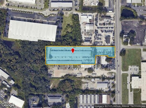  501 S Falkenburg Rd, Tampa, FL Parcel Map