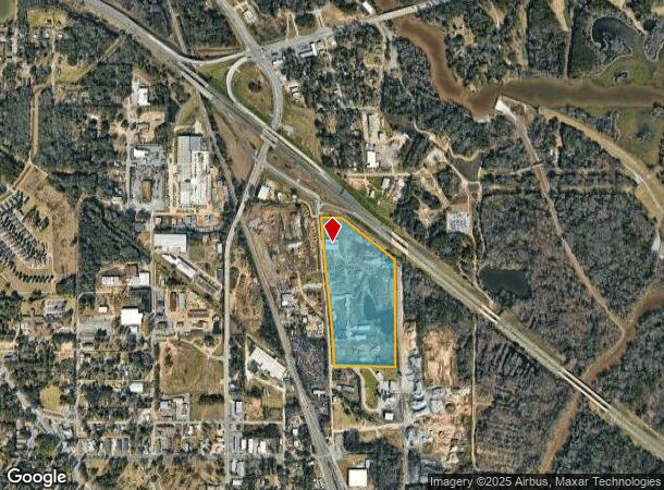  1540 N Washington St, Albany, GA Parcel Map