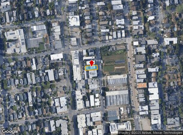 1728 Walnut St, Berkeley, CA Parcel Map