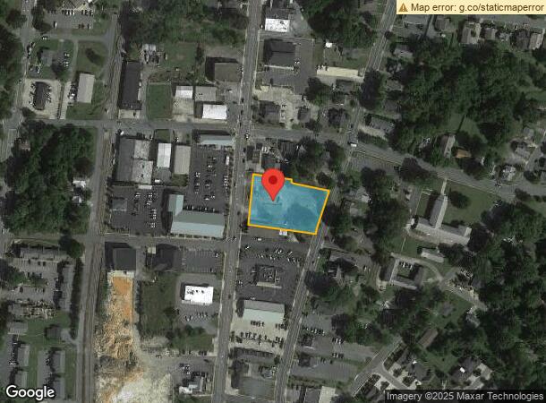  615 S Fayetteville St, Asheboro, NC Parcel Map