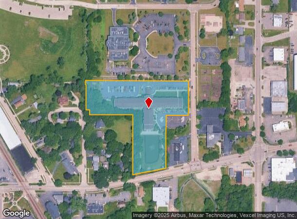  50 Library Ln, Grayslake, IL Parcel Map