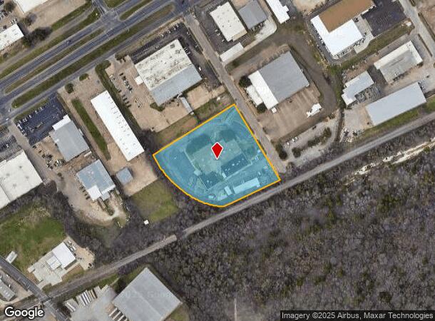 215 Factory Dr, Waco, TX Parcel Map