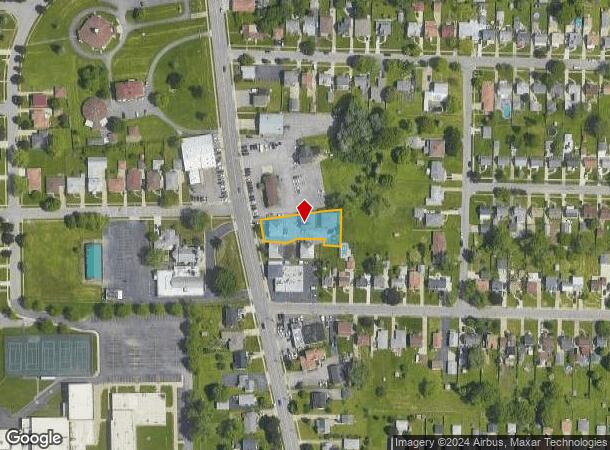  1654 Abbott Rd, Buffalo, NY Parcel Map