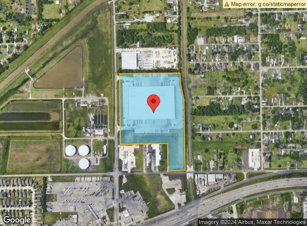  7300 Thompson Rd, Baytown, TX Parcel Map