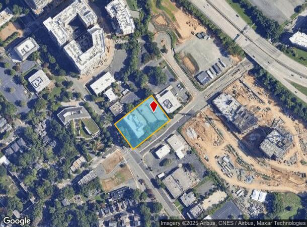  831 E Morehead St, Charlotte, NC Parcel Map