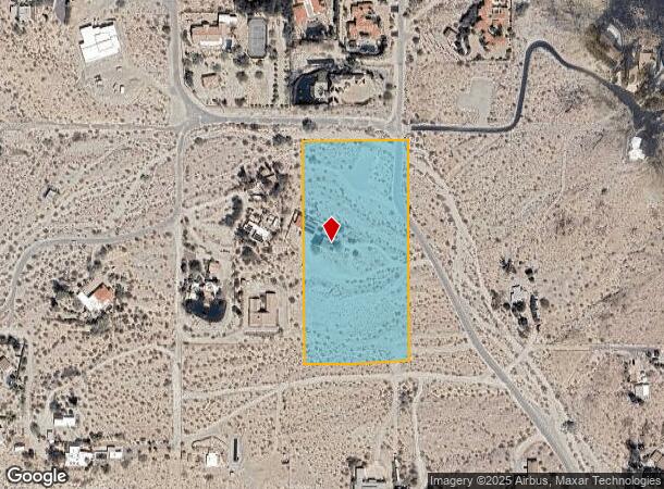 71600 Painted Canyon Rd, Palm Desert, CA Parcel Map