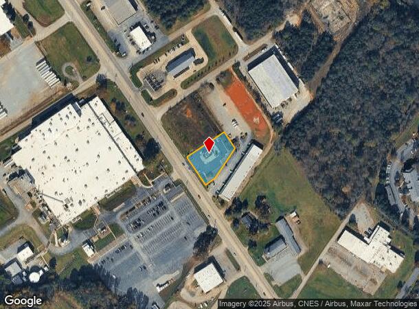 405 S Buncombe Rd, Greer, SC Parcel Map