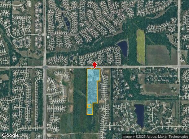  12905 W 143Rd St, Olathe, KS Parcel Map