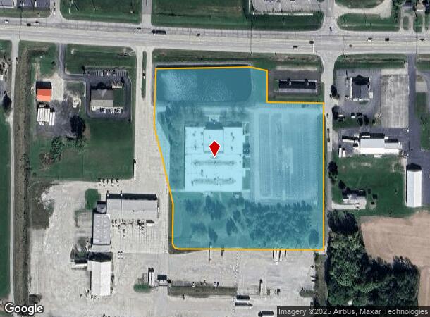  14611 W Commerce Rd, Daleville, IN Parcel Map