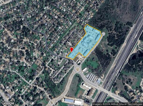  1617 Northwest Blvd, Georgetown, TX Parcel Map