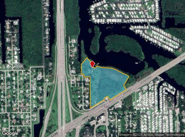  5455 Palm Beach Blvd, Fort Myers, FL Parcel Map