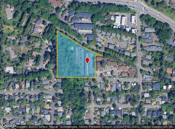  3144 Sw Bertha Blvd, Portland, OR Parcel Map