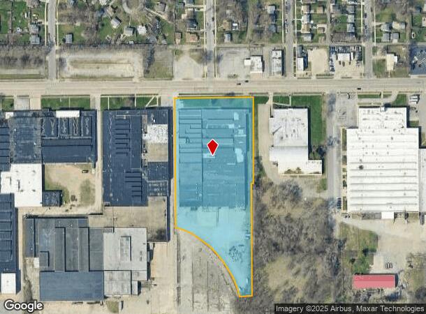 3602 W Sample St, South Bend, IN Parcel Map