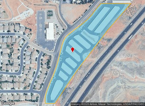  3909 S Pioneer Rd, Saint George, UT Parcel Map