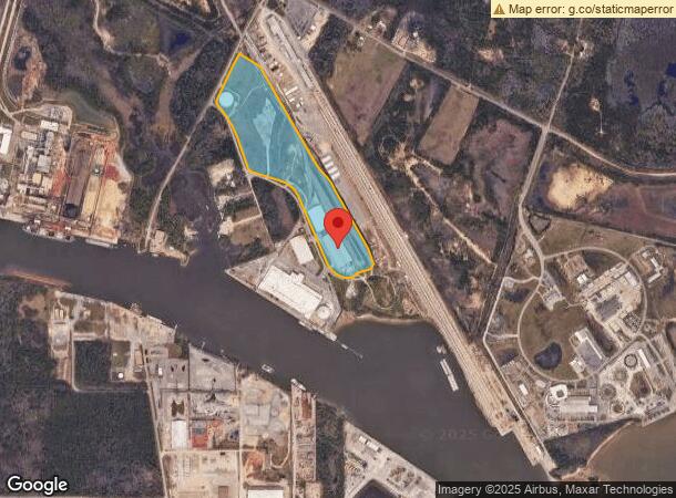  7359 Dauphin Island Pkwy, Theodore, AL Parcel Map