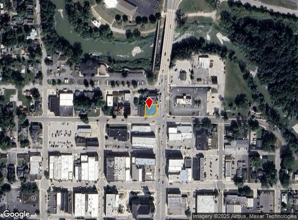 206 N Main St, Bluffton, IN Parcel Map