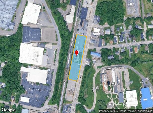  701 W Boylston St, Worcester, MA Parcel Map