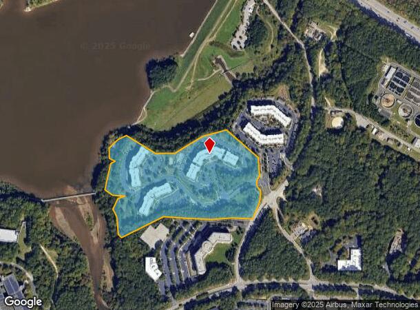 1000 Umstead Hollow Pl, Cary, NC Parcel Map