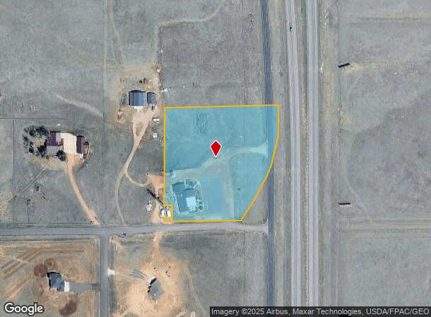 1700 I25 Service Rd, Cheyenne, WY Parcel Map
