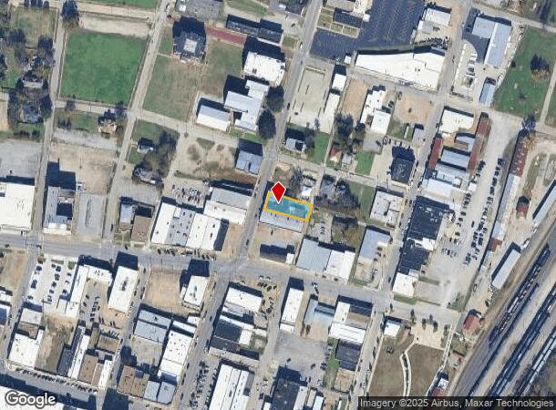  114 N Washington St, Ardmore, OK Parcel Map