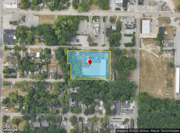  1869 Lindberg Dr, Norton Shores, MI Parcel Map