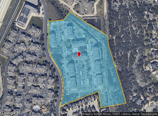  21302 Encino Cmns, San Antonio, TX Parcel Map