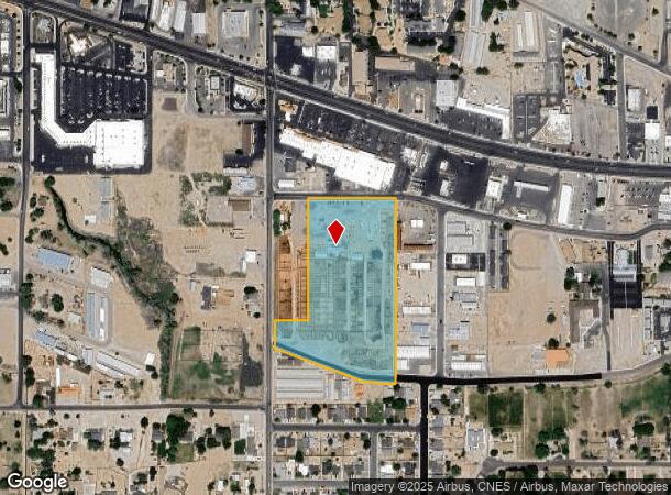 1025 Allen Rd, Fallon, NV Parcel Map