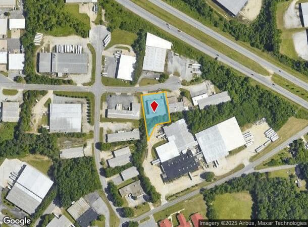  704 Mcway Dr, High Point, NC Parcel Map