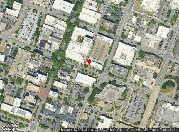  101 E Mcbee Ave, Greenville, SC Parcel Map