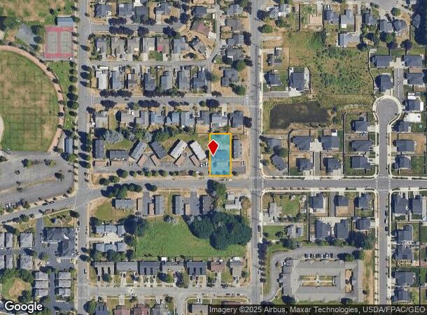 15515 Washington St, Sumner, WA Parcel Map