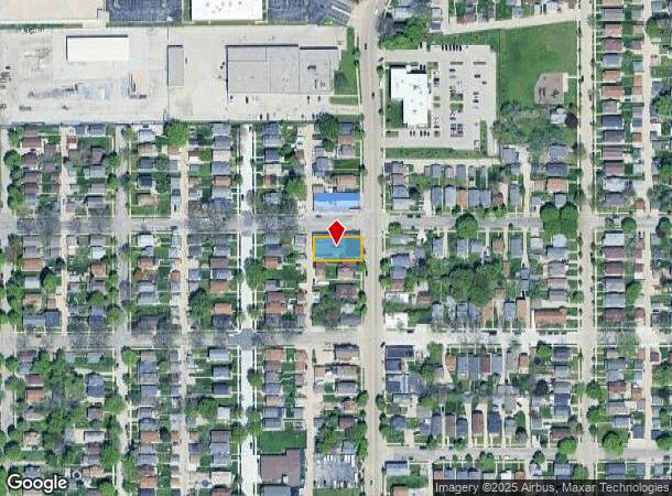 1005 S 60Th St, Milwaukee, WI Parcel Map