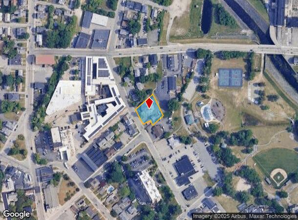 313 Pond St, Woonsocket, RI Parcel Map