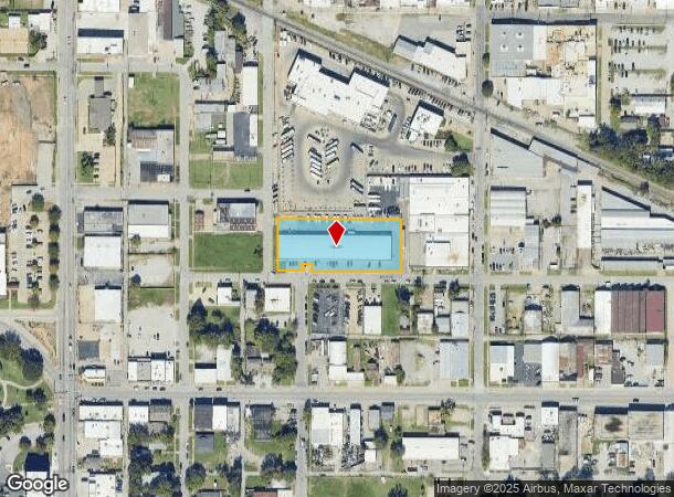 1403 E 5Th Ct, Tulsa, OK Parcel Map