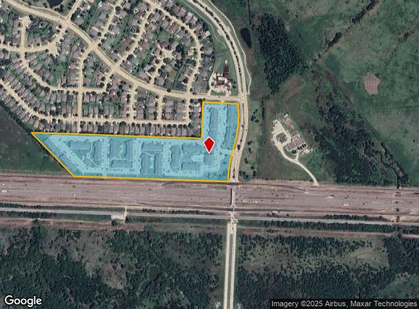 1003 Windmill Farms Blvd, Forney, TX Parcel Map