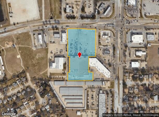 3525 Sycamore School Rd, Fort Worth, TX Parcel Map