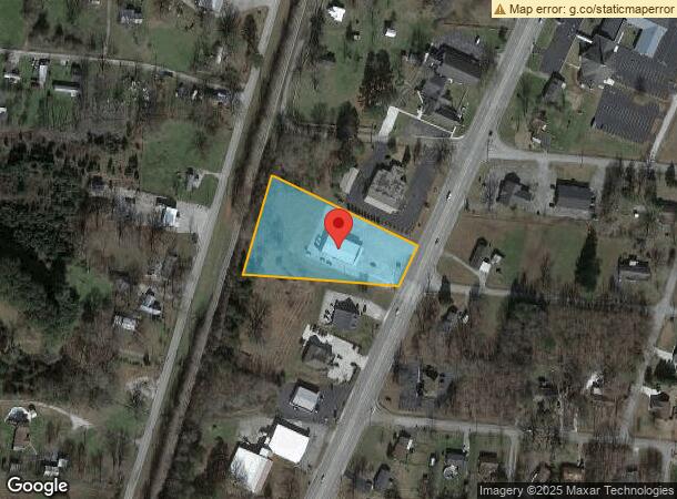  1610 Mcarthur St, Manchester, TN Parcel Map