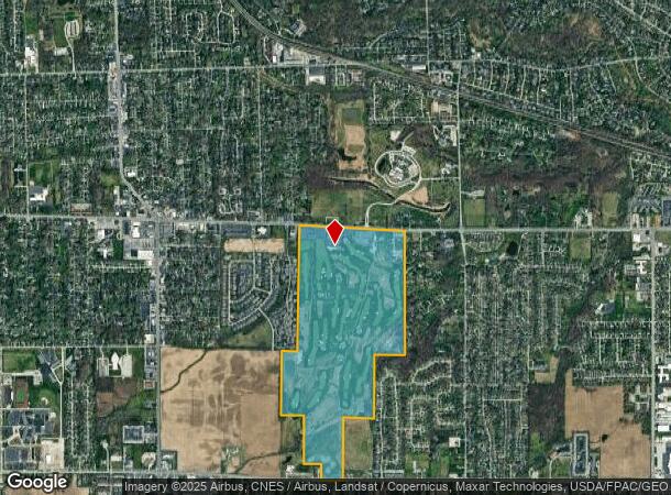 4601 Dorr St, Toledo, OH Parcel Map