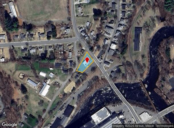 2054 Bridge St, Three Rivers, MA Parcel Map