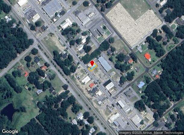  127 N Laurel St S, Springfield, GA Parcel Map