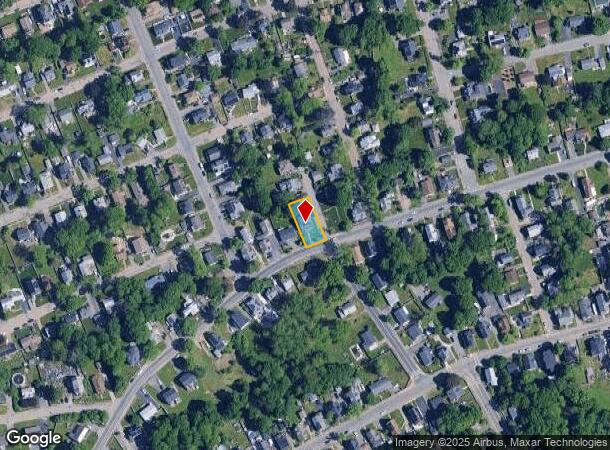  197 W Chestnut St, Brockton, MA Parcel Map