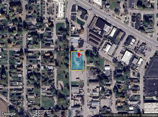 312 S Mapleton St, Columbus, IN Parcel Map