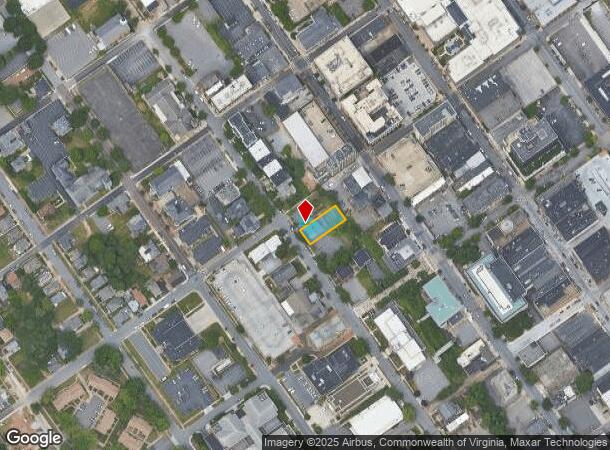 802 Court St, Lynchburg, VA Parcel Map