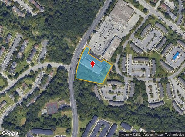  8601 Walther Blvd, Nottingham, MD Parcel Map